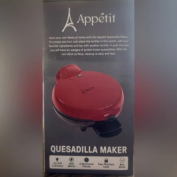 NIB APPÉTIT QUESADILLA MAKER - Picture 4 of 4